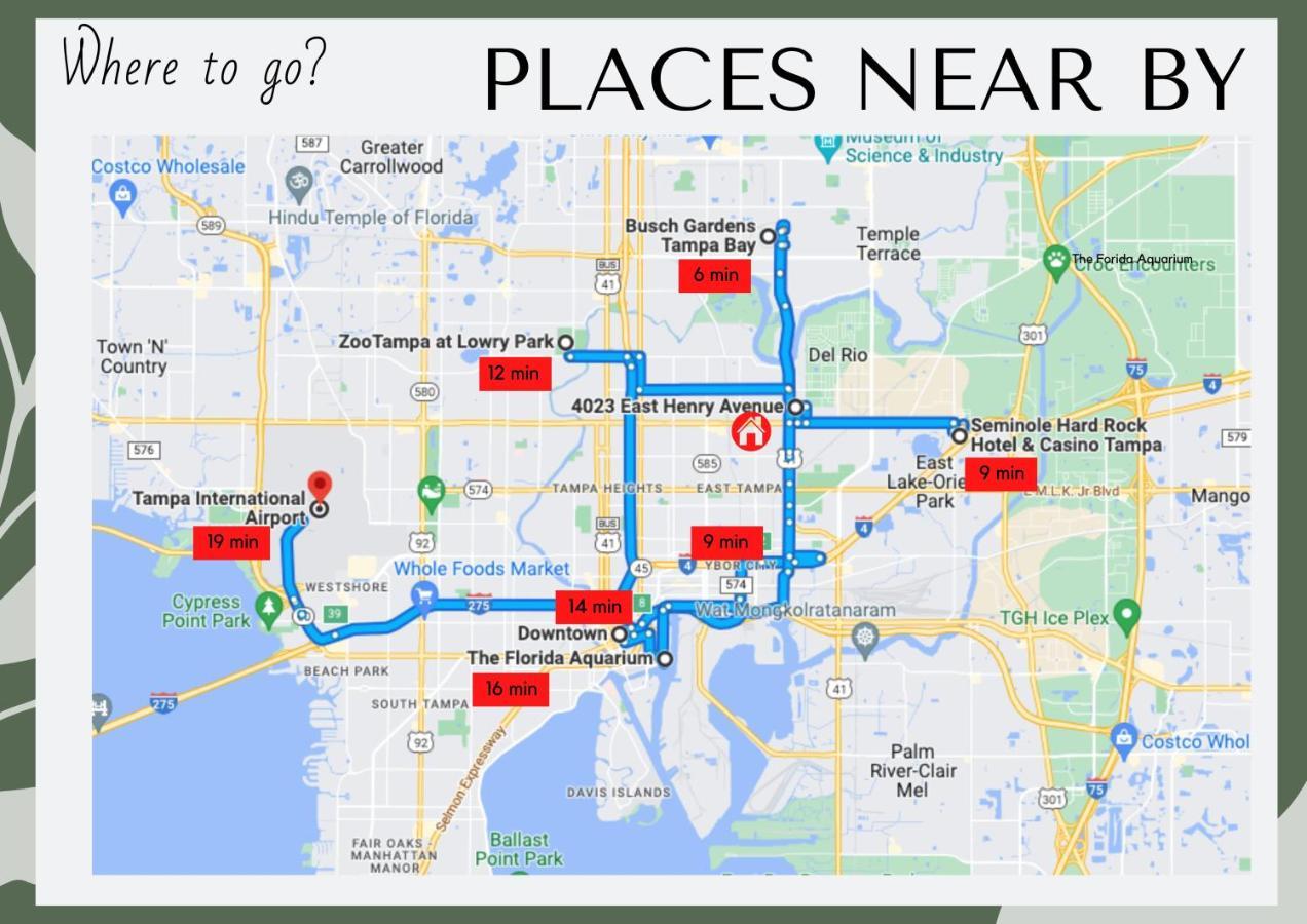 Cozy In Near Ybor & Busch Gardens Holiday home Tampa